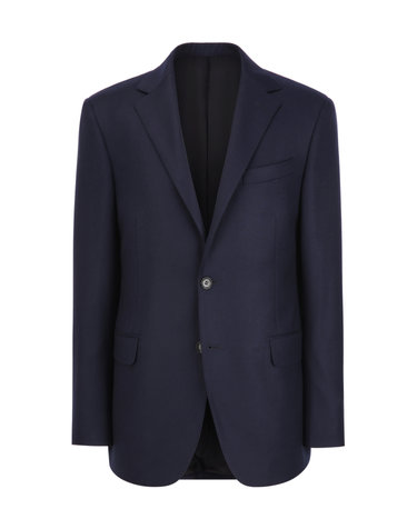LORO PIANA 다크네이비 《TECH TAILORING》솔리드 플란넬 수트