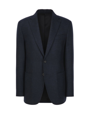 다크터콰이즈 E.ZEGNA 《Wool Cashmere》 프리미엄 블레이져