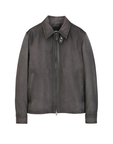 블랙《Premium Real Leather》양가죽 점퍼
