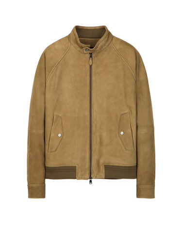 다크베이지 《Premium Real Leather》 양가죽 싱글라이더 점퍼
