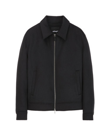 블랙《Tollegno Pure Cashmere》Zibeline 점퍼