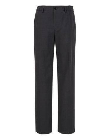 차콜그레이《Cotton Garment Washed》[Wide Fit] 팬츠