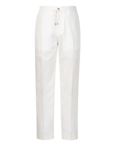 화이트 《Natural Crinkle》 Straight Fit 팬츠