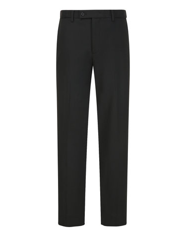 블랙《Bouncy》[Straight Fit] 슬랙스