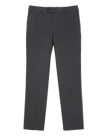 차콜 그레이《Italian Chino》 가먼트 다잉 팬츠