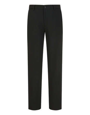 블랙《COLETTE》[COMFORT FIT] 울 혼방 셋업 팬츠