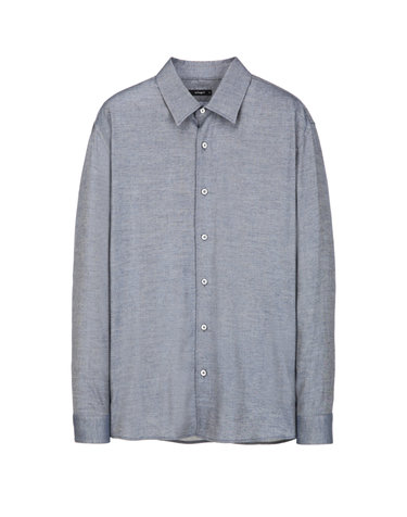 블루 플란넬《CANCLINI》Regular Fit 셔츠