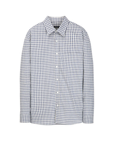블루《Cotton Flannel》[Regular Fit] 셔츠