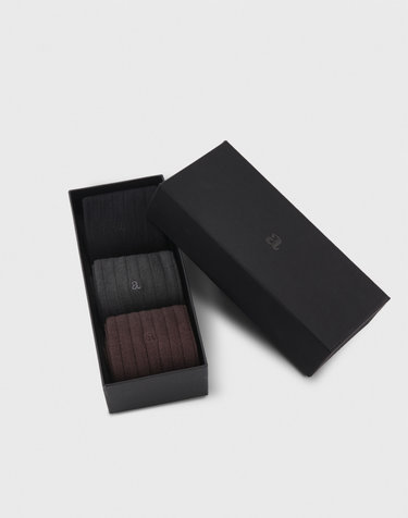 CLASSIC RIB SUIT SOCKS 3P 기프트세트