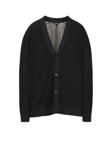 블랙《Pleated》가디건