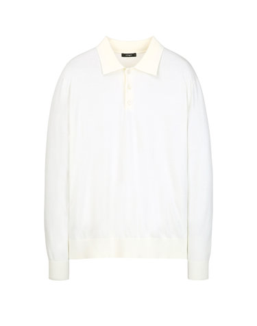 크림《Mild Rayon》폴로넥 스웨터