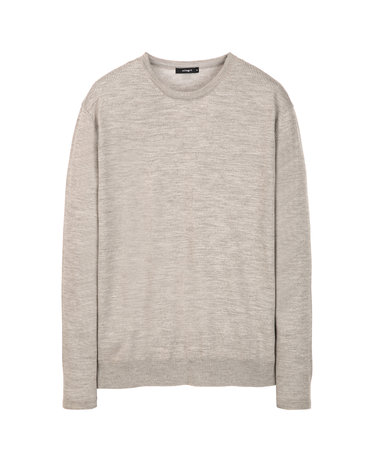 다크베이지 《Silky Touch Wool》Long Sleeve 스웨터