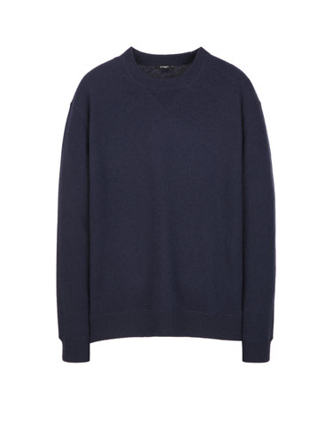 다크터콰이즈블루《Cashmere Blended》스웨터 맨투맨