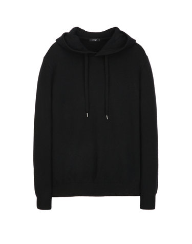 블랙《Mild Cashmere 10》후디 스웨터