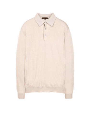 다크베이지《Royal Merino》카라넥 스웨터