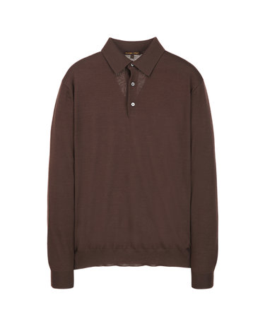 다크브라운《Royal Merino》카라넥 스웨터