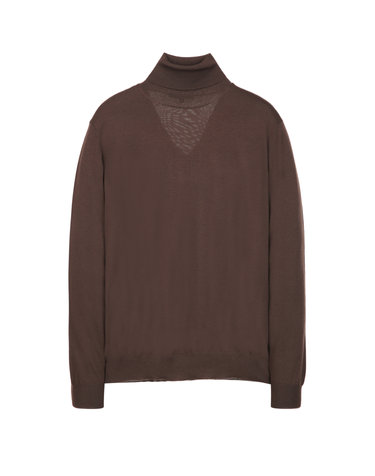 다크브라운《Royal Merino》풀터틀 스웨터