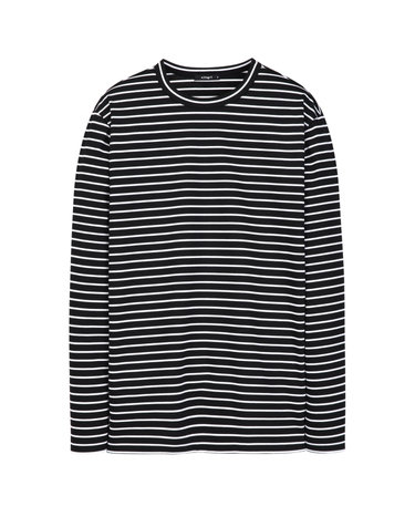 스트라이프《LuxCool》[New Regular Fit] 롱슬리브 티셔츠
