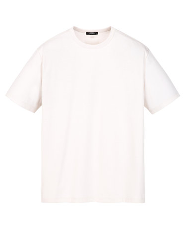 크림《LuxCool》[New Comfort Fit] 라운드 티셔츠