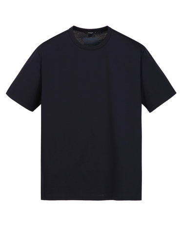 다크네이비《LuxCool》[New Comfort Fit] 라운드 티셔츠