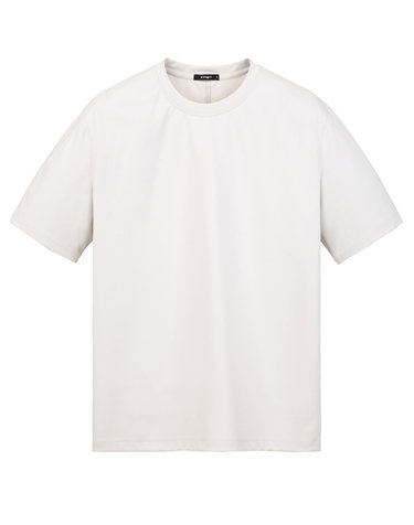라이트베이지《LuxCool Phase》[New Comfort Fit] 라운드 티셔츠
