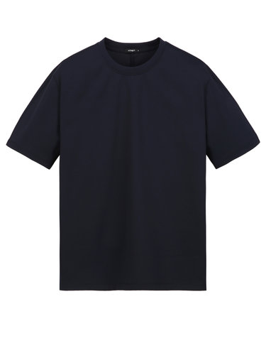 다크네이비《LuxCool Phase》[New Comfort Fit] 라운드 티셔츠