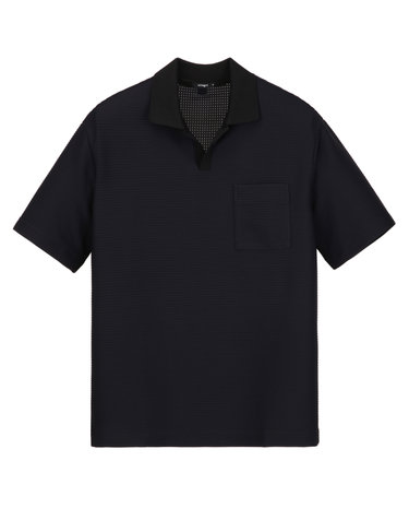 블랙《Performance Jersey》카라넥 티셔츠