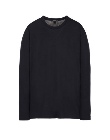 다크네이비《Premium Wool》longSleeve 티셔츠