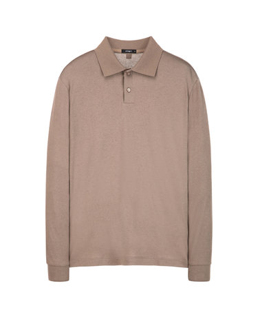 브라운《Cashmere Blended》Lite 긴팔 카라넥