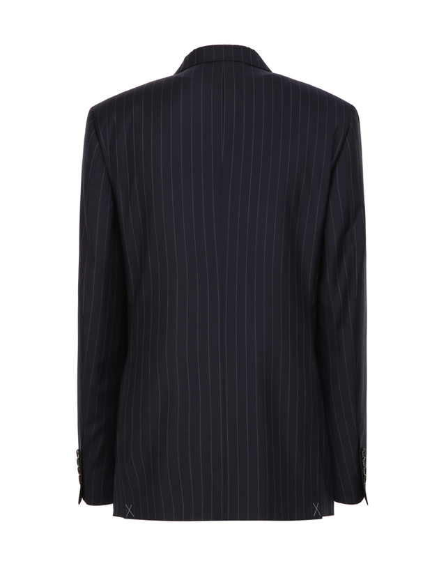 알레그리 다크네이비 E.ZEGNA《Modern TAILORING》 Pinstripe 수트 진한 네이비 착용컷