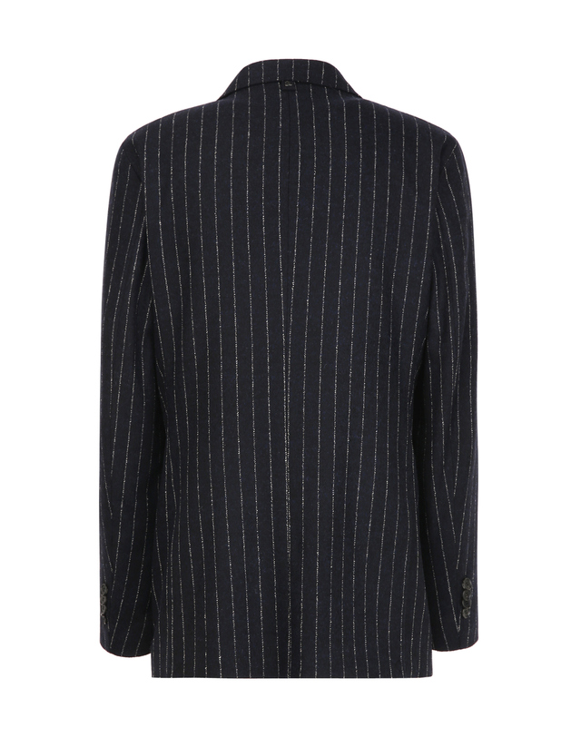 알레그리 다크네이비 FERLA 《Alpaca Pinstripe》블레이져 진한 네이비 착용컷