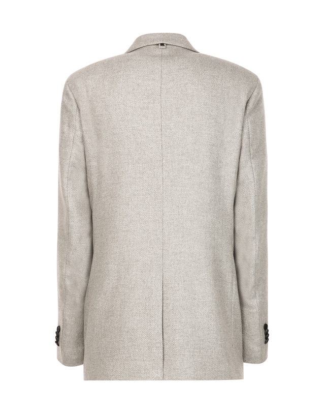 알레그리 Piacenza《Cashmere Silk》 Jacket 그레이 착용컷