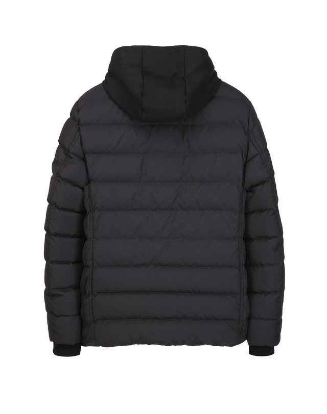 알레그리 Black《Soft-X-Lite》[Italy Goose]Down Hybrid Jacket 블랙 착용컷