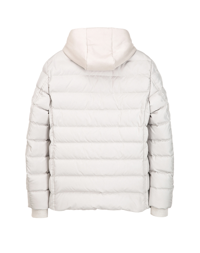 알레그리 Beige《Soft-X-Lite》[Italy Goose]Down Hybrid Jacket 베이지 착용컷