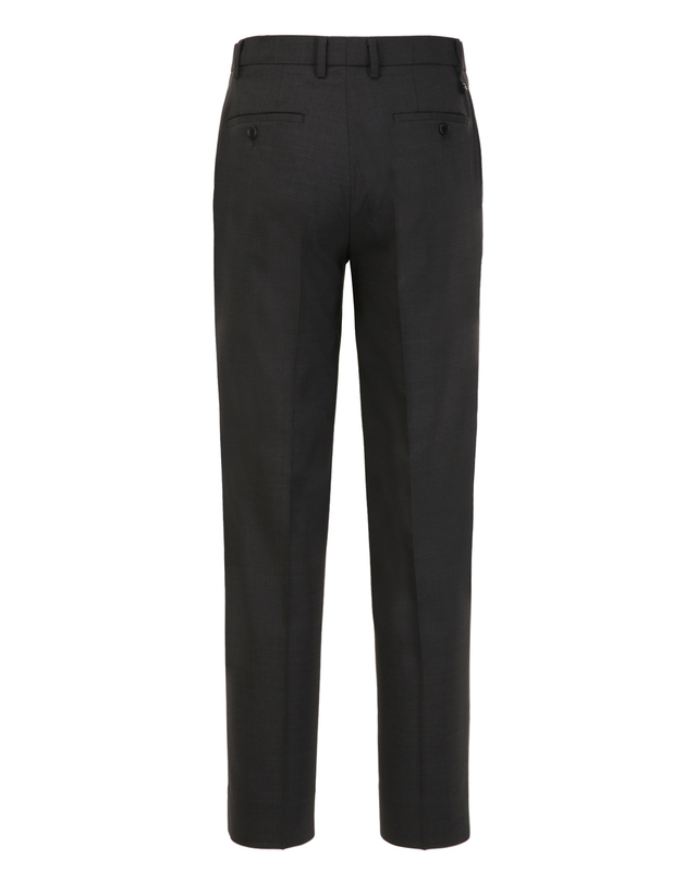 알레그리 Marzotto 다크그레이《Performance Wool》[Straight Fit]셋업 팬츠 진한 그레이 착용컷