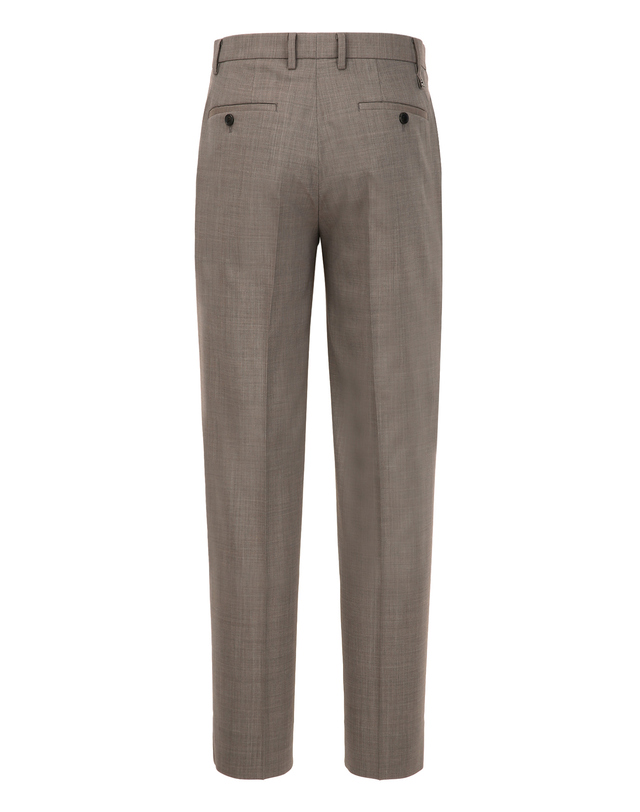 알레그리 Marzotto 다크베이지《Performance Wool》[Straight Fit]셋업 팬츠 진한 베이지 착용컷