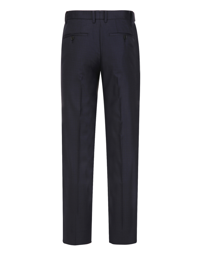알레그리 다크네이비 LORO PIANA 《TECH TAILORING》 마이크로 패턴 프리미엄 수트 진한 네이비 착용컷