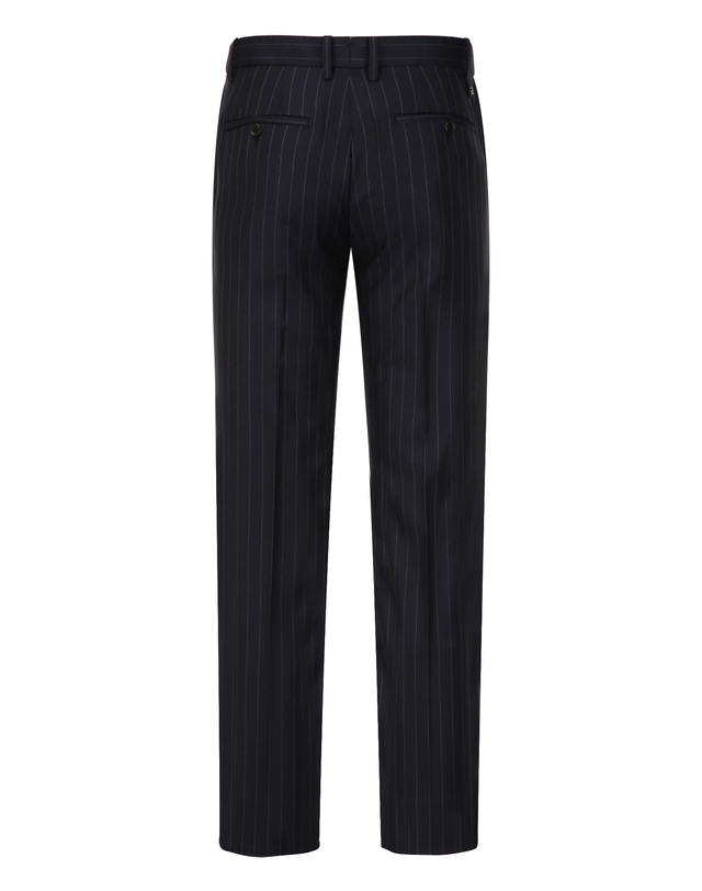 알레그리 다크네이비 E.ZEGNA《Modern TAILORING》 Pinstripe 수트 진한 네이비 착용컷