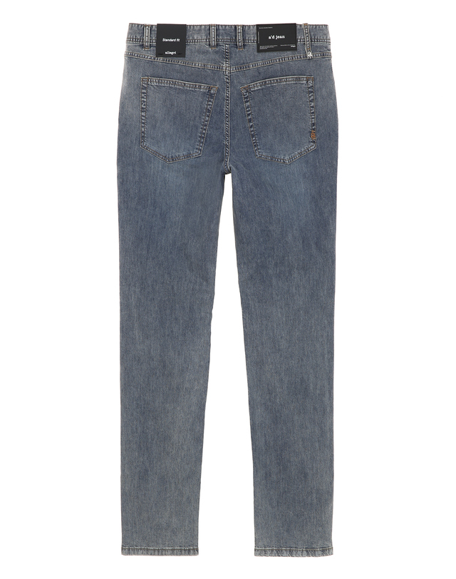 알레그리 블루《ROYO》[Standard Fit] DENIM 팬츠 착용컷