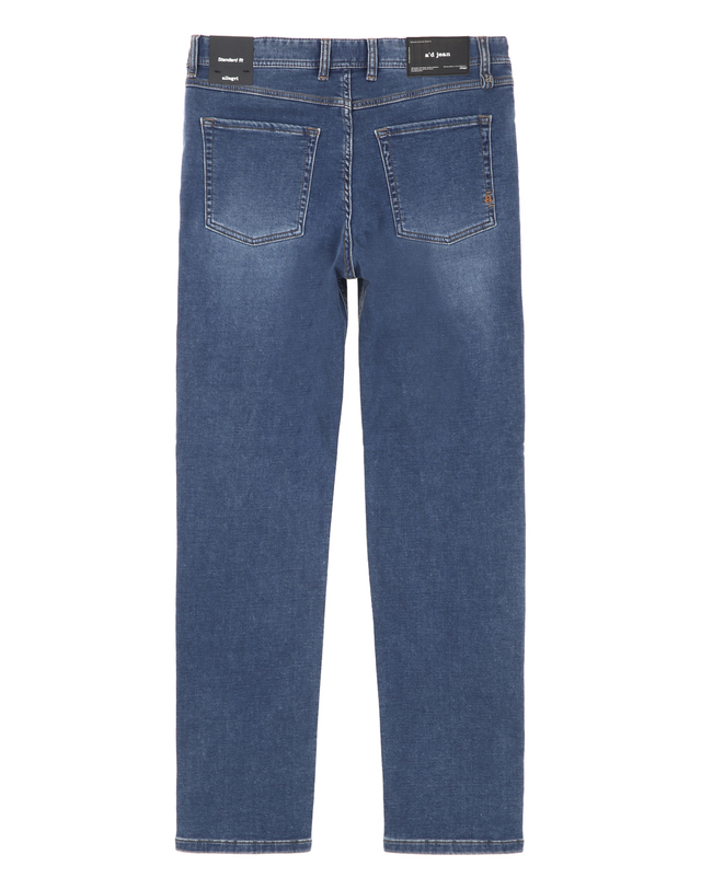 알레그리 블루《Back-Brushed》[Standard Fit] 데님 착용컷