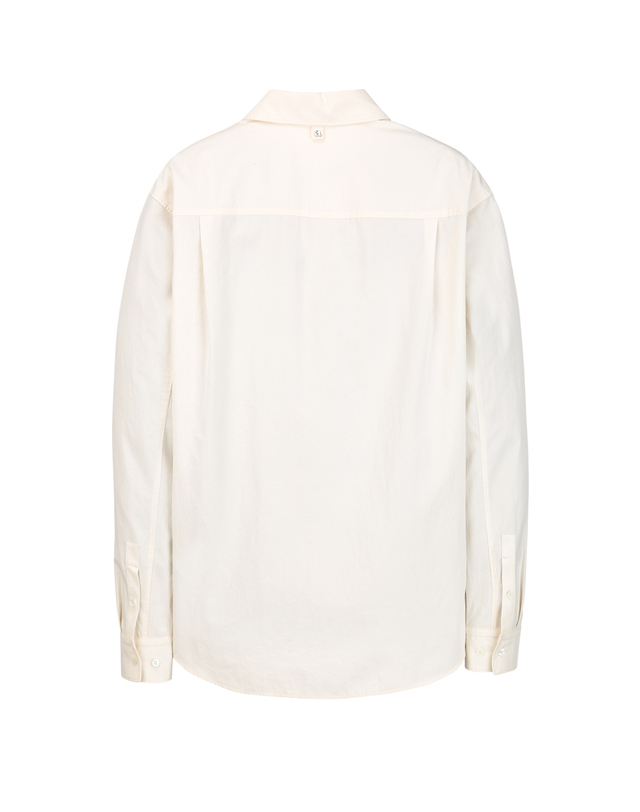 알레그리 아이보리 《Washed Cotton》[Comfort Fit] 셔츠 상세
