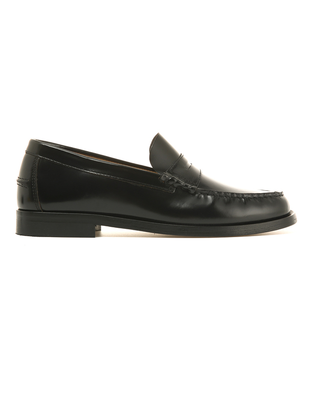 알레그리 [Via ALLEGRI] Black Leather Penny 블랙 착용컷