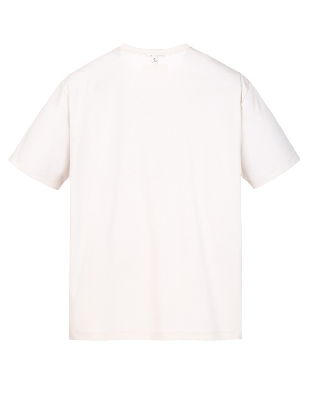 알레그리 크림《LuxCool》[New Comfort Fit] 라운드 티셔츠 착용컷