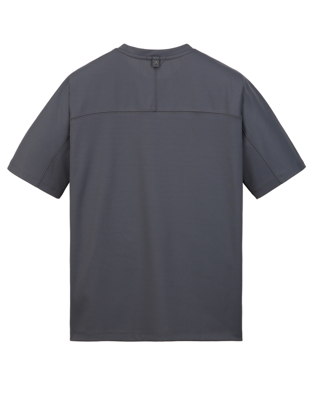 알레그리 터콰이즈《LuxCool Phase》[New Comfort Fit] 라운드 티셔츠 청록 착용컷