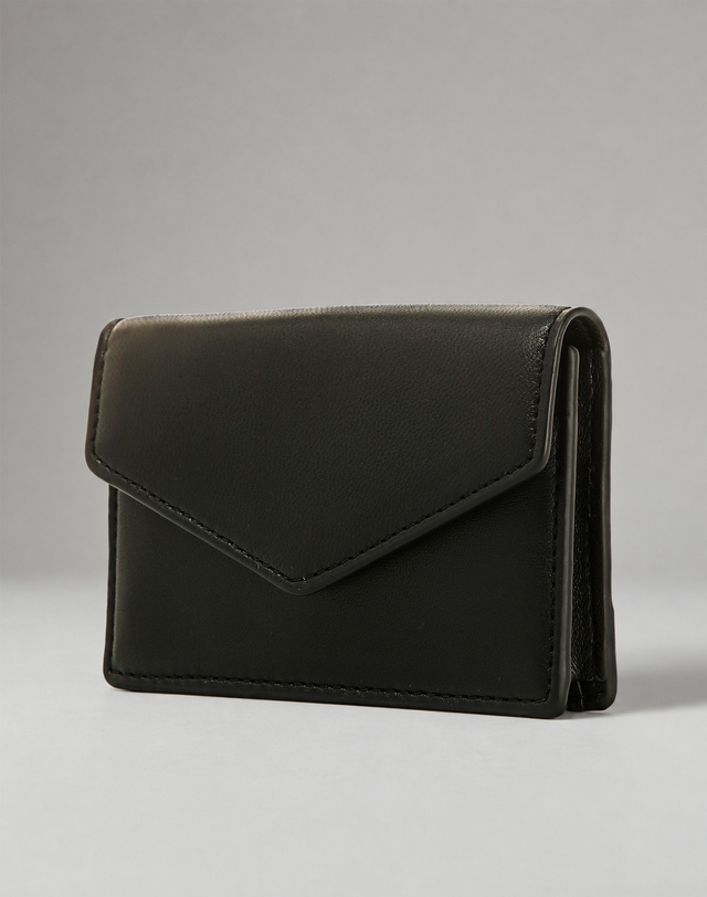 알레그리 Card Case Lamb Skin 블랙 착용컷