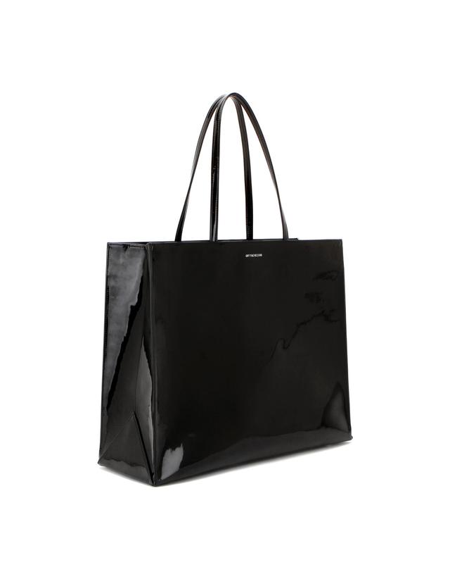 오프 더 레코드 오프더레코드 Rienne Big Squre_Metallic Black 착용컷