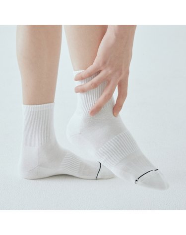 남자 구름 쿠션 발목 양말