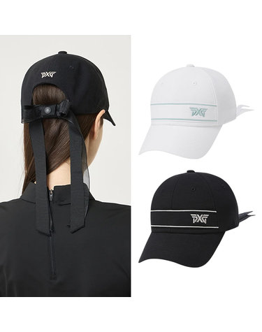 [PXG정품] 여성 리본 포인트 캡