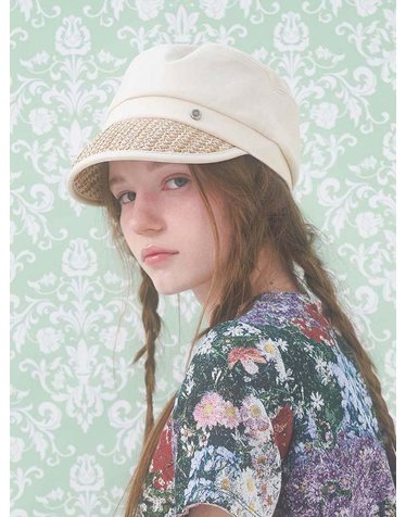 London Straw Matroos - Ivory