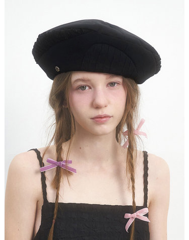 Cecile Beret - Black
